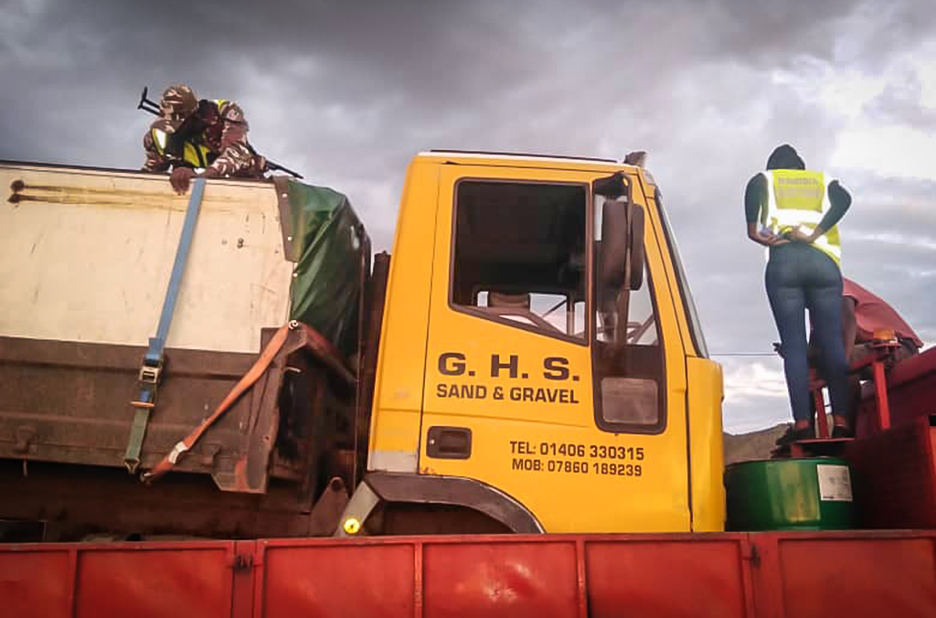 Des déchets de métaux dangereux transportés illégalement de l’Europe vers la Namibie.